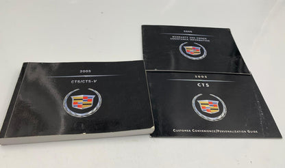 2005 Cadillac CTS CTS-V Owners Manual Set with Case OEM E02B25028