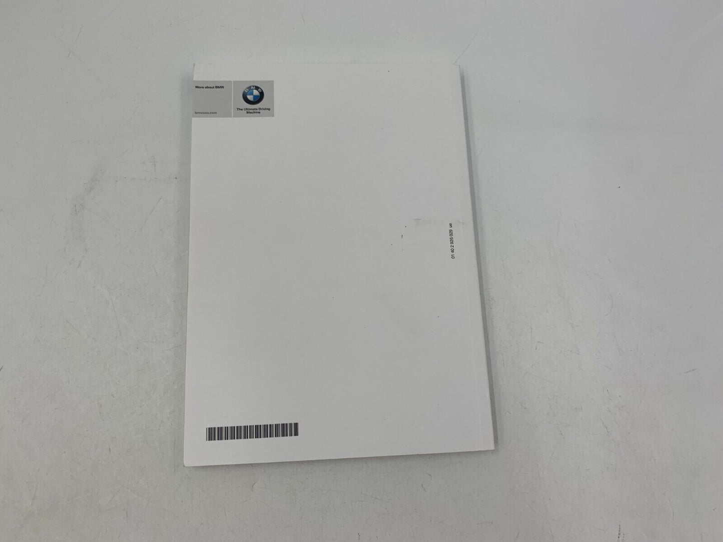 2013 BMW 5 Series Sedan Owners Manual Handbook Set with Case OEM E03B15021