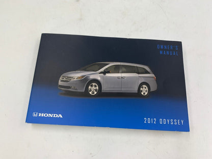 2012 Honda Odyssey Owners Manual with Case OEM C02B30058