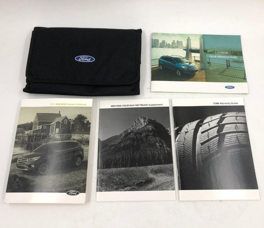 2018 Ford Escape Owners Manual Set with Case OEM B04B06008