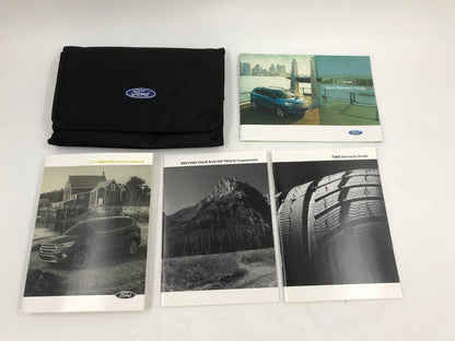 2018 Ford Escape Owners Manual Set with Case OEM B04B06008