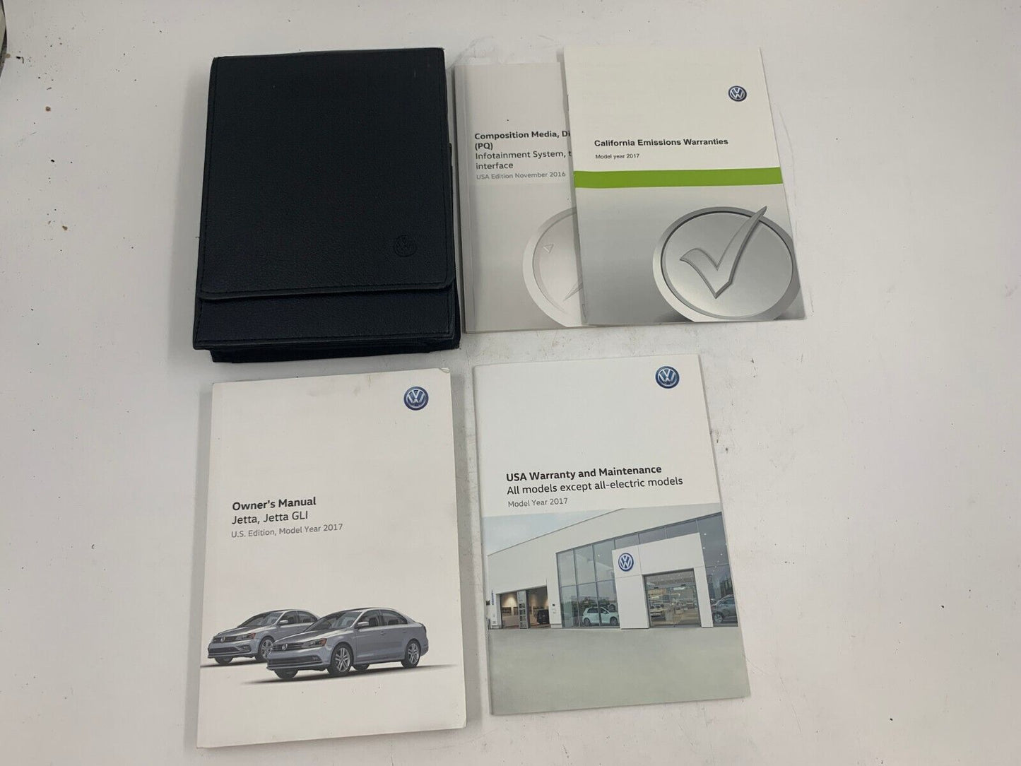 2017 Volkswagen Jetta GLI Owners Manual Set with Case OEM E04B07069