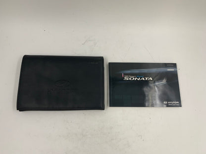 2009 Hyundai Sonata Owners Manual with Case OEM F04B35010