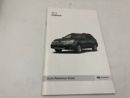 2014 Subaru Legacy Owners Manual Set with Case OEM D01B33070