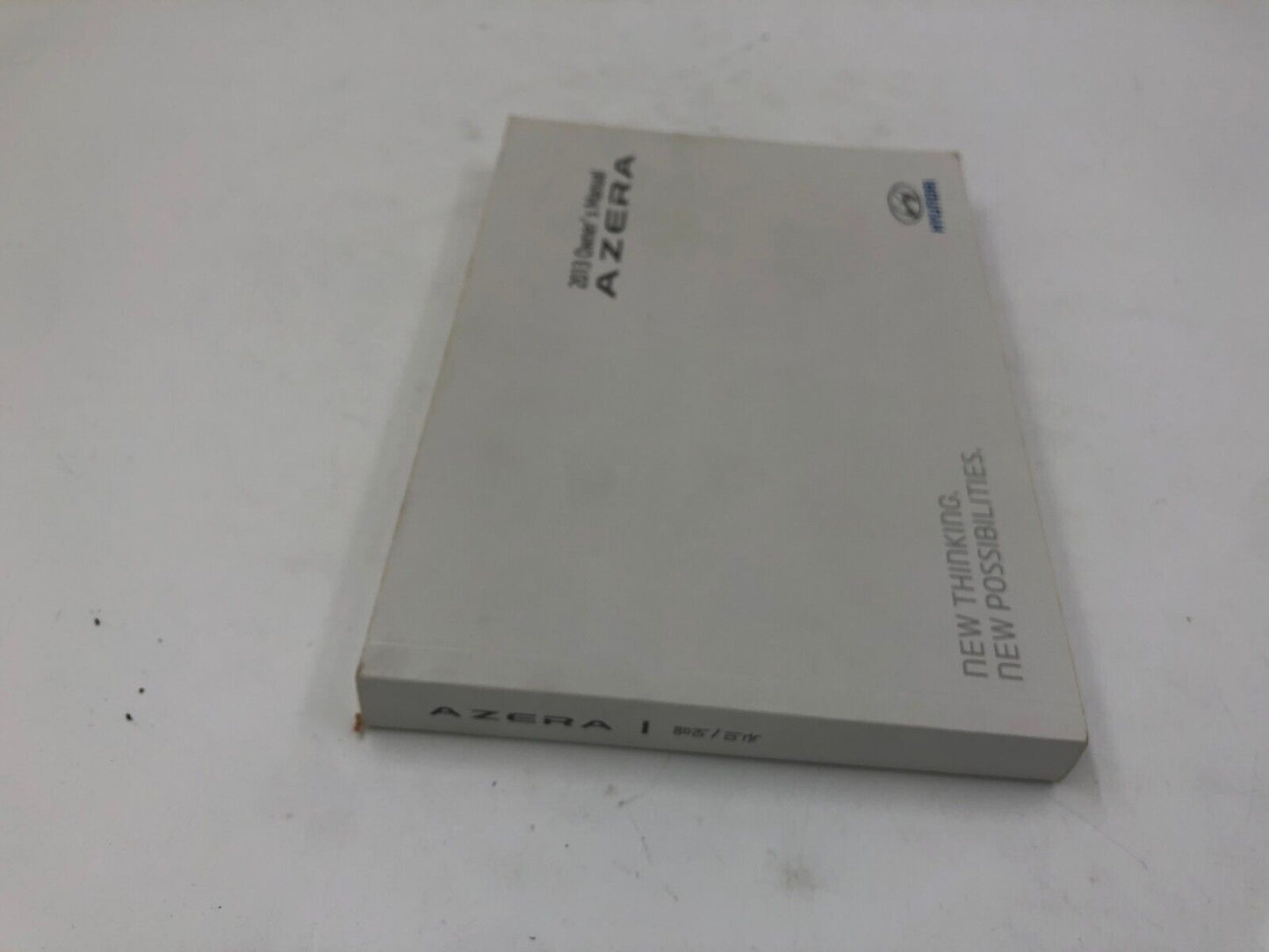 2013 Hyundai Azera Owners Manual Set with Case OEM C01B19020