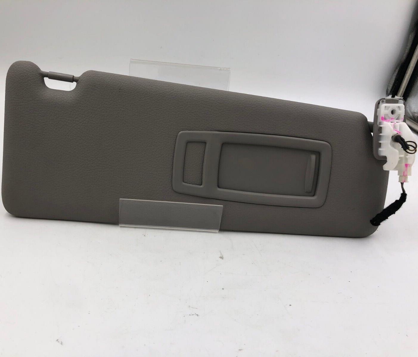 2012-2018 BMW 328i Passenger Sun Visor Sunvisor Gray Illumination OEM D01B34038