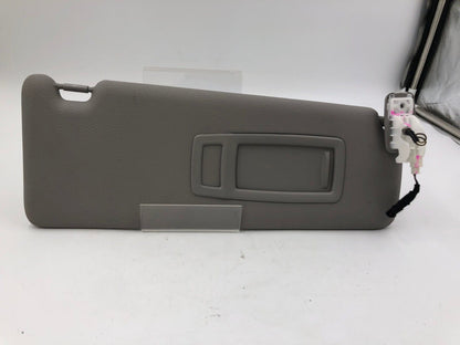 2012-2018 BMW 328i Passenger Sun Visor Sunvisor Gray Illumination OEM D01B34038