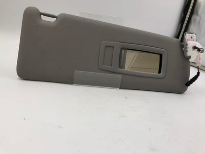 2012-2018 BMW 328i Passenger Sun Visor Sunvisor Gray Illumination OEM D01B34038