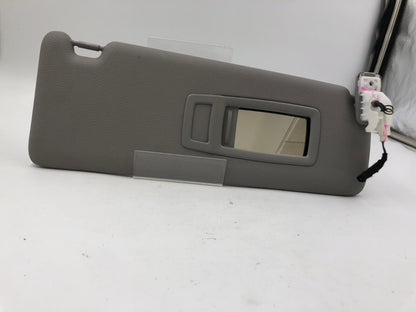 2012-2018 BMW 328i Passenger Sun Visor Sunvisor Gray Illumination OEM D01B34038