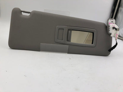 2012-2018 BMW 328i Passenger Sun Visor Sunvisor Gray Illumination OEM D01B34038