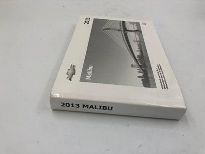 2013 Chevrolet Malibu Owners Manual OEM E04B45066