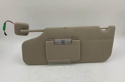 2010-2011 Ford Taurus Driver Sun Visor Sunvisor Gray Illuminated OEM F04B12038