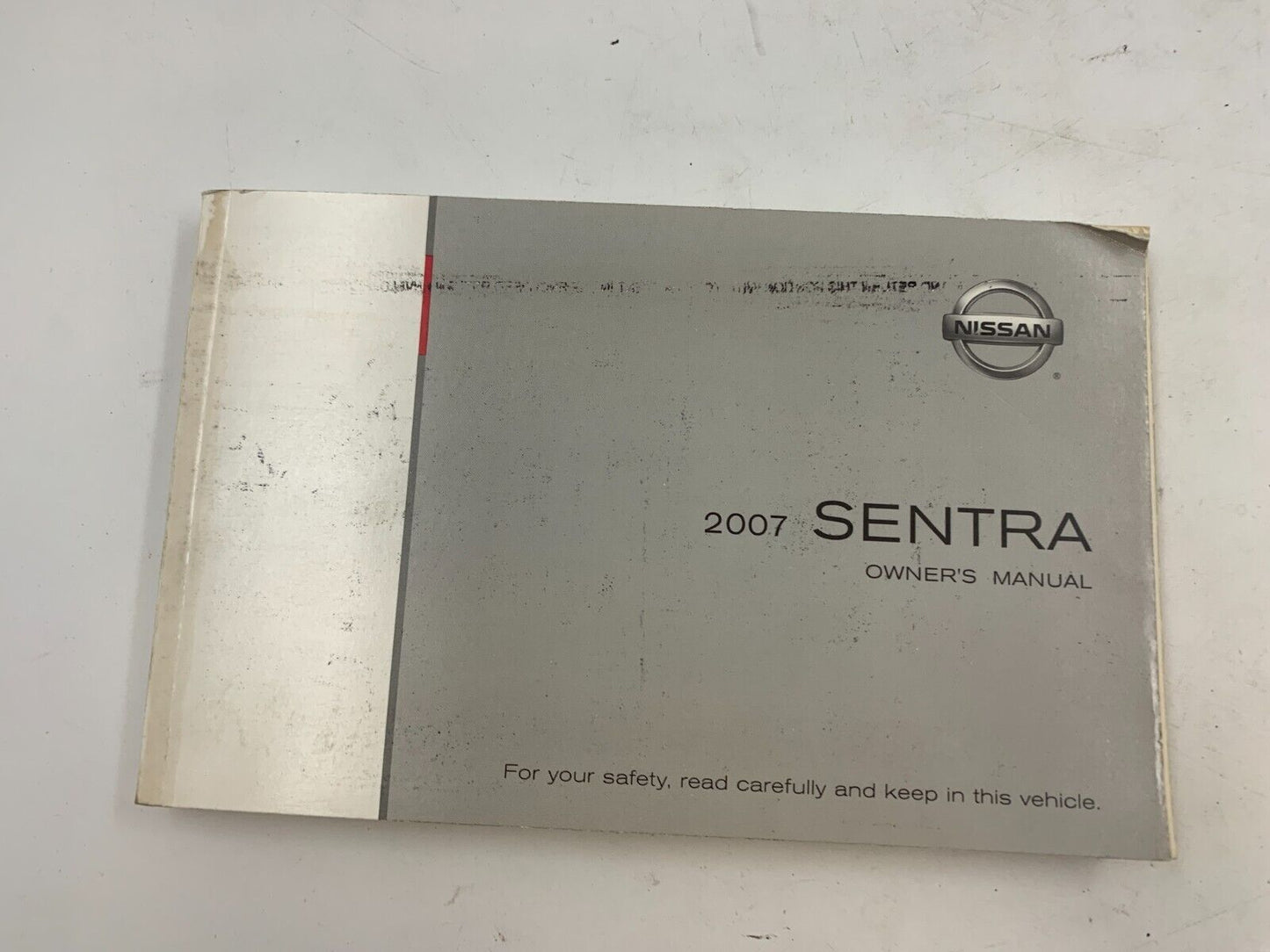 2007 Nissan Sentra Owners Manual Set with Case OEM F04B12039