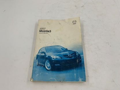 2007 Mazda 3 Owners Manual Handbook OEM F04B13011