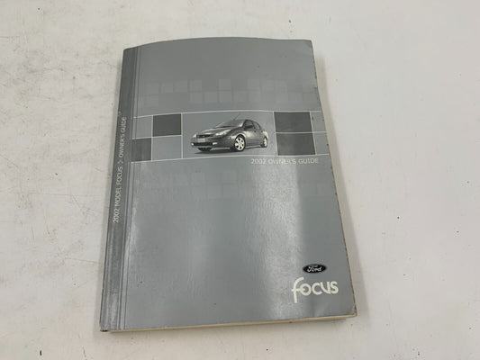 2002 Ford Focus Owners Manual OEM F04B13012