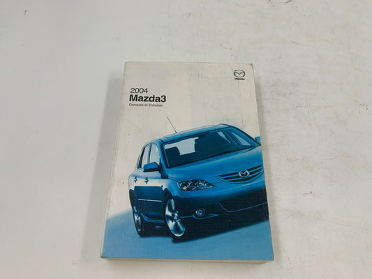 2004 Mazda 3 Owners Manual OEM F04B13019