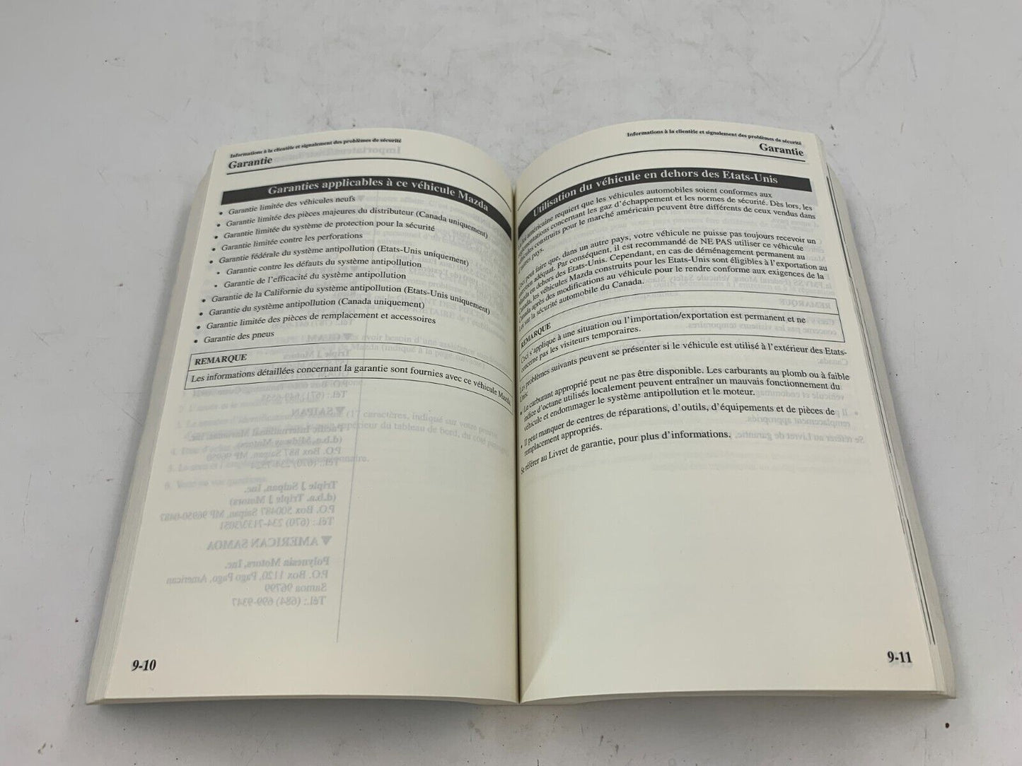 2004 Mazda 3 Owners Manual OEM F04B13019