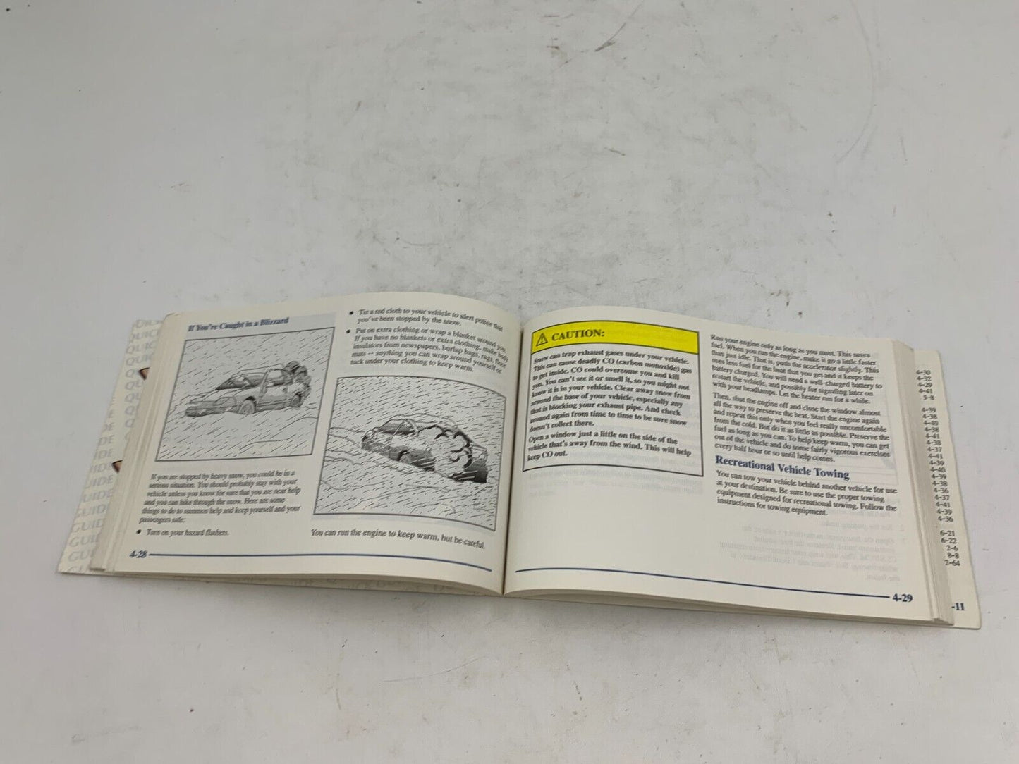 1999 Chevy Cavalier Owners Manual Handbook OEM F04B14064