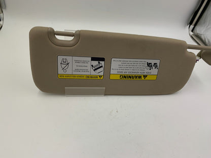 2013-2019 Hyundai Santa Fe Driver Sun Visor Sunvisor Beige Illuminated J02B12073