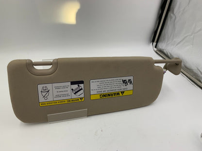 2013-2019 Hyundai Santa Fe Driver Sun Visor Sunvisor Beige Illuminated J02B12073