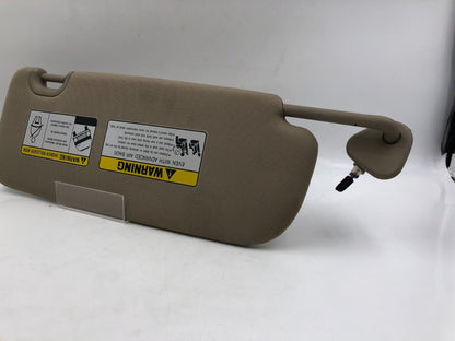 2013-2019 Hyundai Santa Fe Driver Sun Visor Sunvisor Beige Illuminated J02B12073