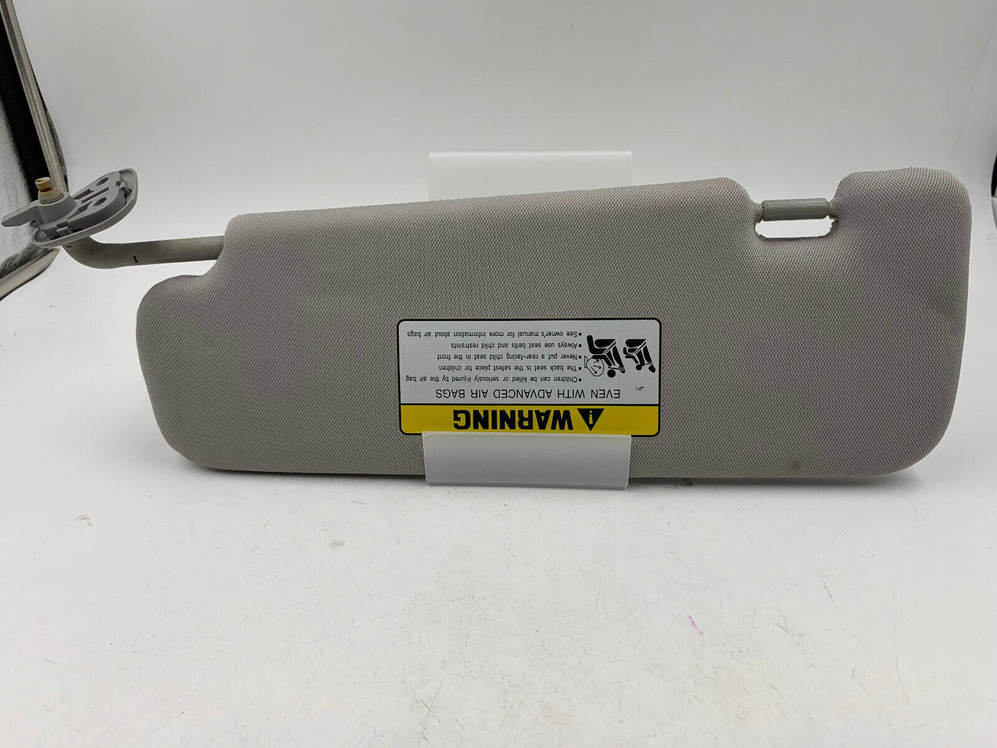 2011-2015 Hyundai Sonata Passenger Sun Visor Sunvisor Gray OEM C02B31060