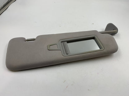 2011-2015 Hyundai Sonata Passenger Sun Visor Sunvisor Gray OEM C02B31060