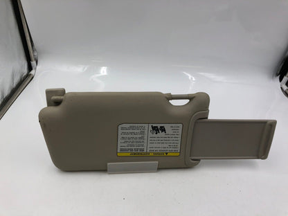 2013-2015 Nissan Versa Sedan Passenger Sun Visor Sunvisor Gray OEM C02B31062