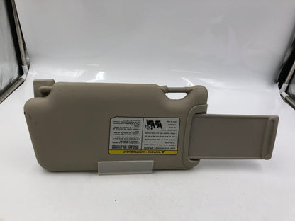 2013-2015 Nissan Versa Sedan Passenger Sun Visor Sunvisor Gray OEM C02B31062