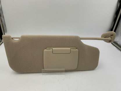 2004 Ford Taurus Passenger Sun Visor Sunvisor Beige OEM C02B31064