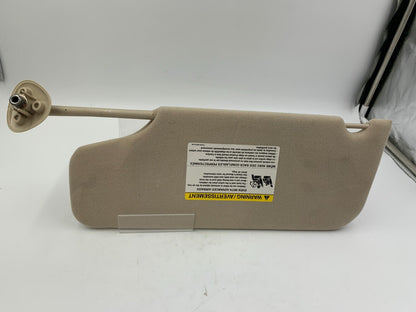 2004 Ford Taurus Passenger Sun Visor Sunvisor Beige OEM C02B31064