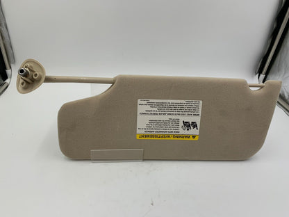 2004 Ford Taurus Passenger Sun Visor Sunvisor Beige OEM C02B31064