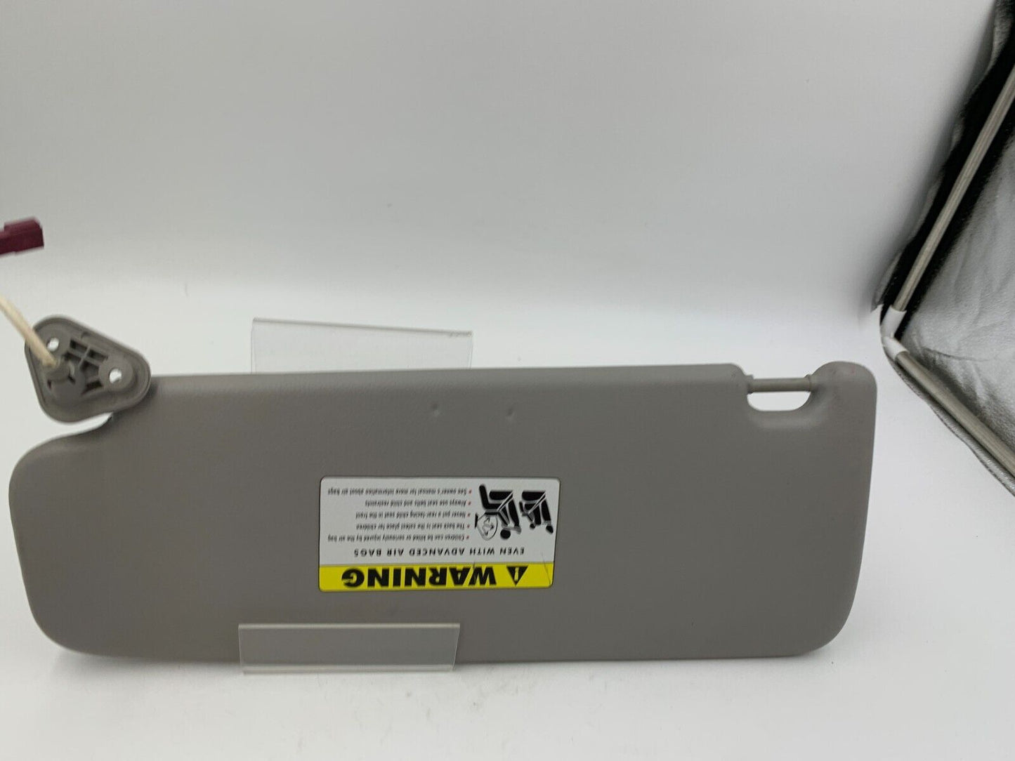 2006-2011 BMW X1 Passenger Sunvisor Sun Visor Gray OEM C02B31065