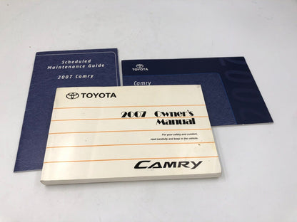 2007 Toyota Camry Owners Manual Set OEM E04B20079