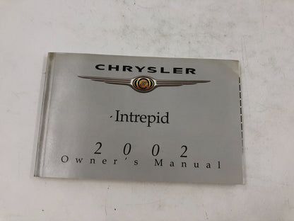 2002 Chrysler Intrepid Owners Manual Set with Case OEM B02B32026