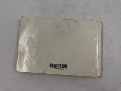 2008 Chevrolet Impala Owners Manual OEM B02B35003