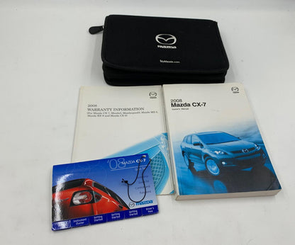 2008 Mazda CX7 CX-7 CX 7 Owners Manual Set with Case OEM B02B29002