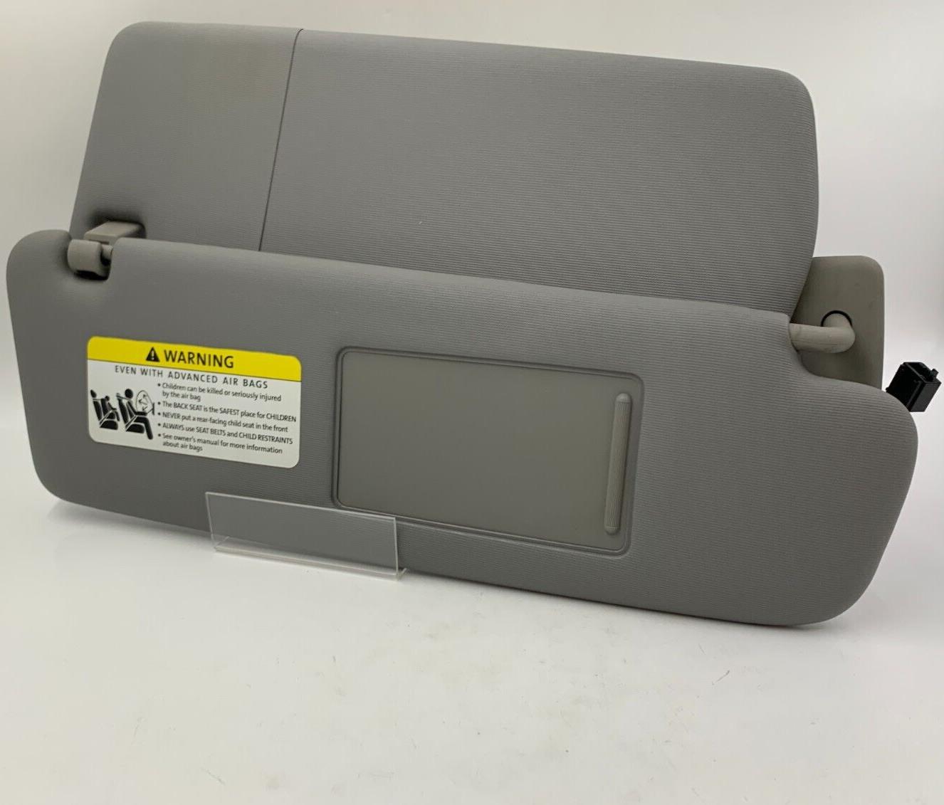 2004-2010 Volkswagen Touareg Passenger Sunvisor Gray Illuminated OEM B02B34023