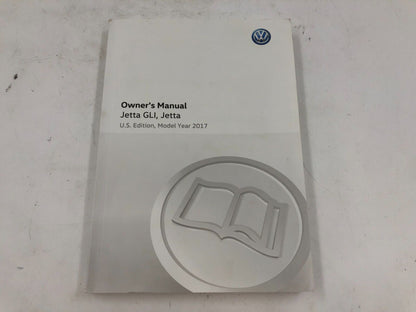 2017 Volkswagen Jetta GLI Owners Manual Set with Leather Case OEM B02B34025