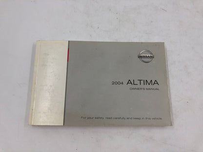 2004 Nissan Altima Owners Manual OEM B02B34028