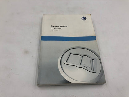 2011 Volkswagen Passat CC Owners Manual Set with Case OEM B02B28011