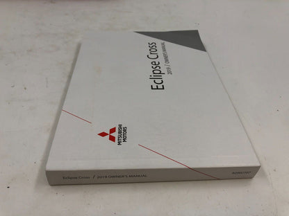 2019 Mitsubishi Eclipse Cross Owners Manual Set with Case OEM B02B37049