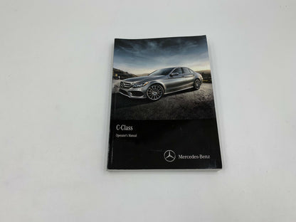 2015 Mercedes-Benz C-Class Owners Manual Set with Case B02B44056