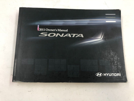 2011 Hyundai Sonata Owners Manual Handbook OEM B02B44060