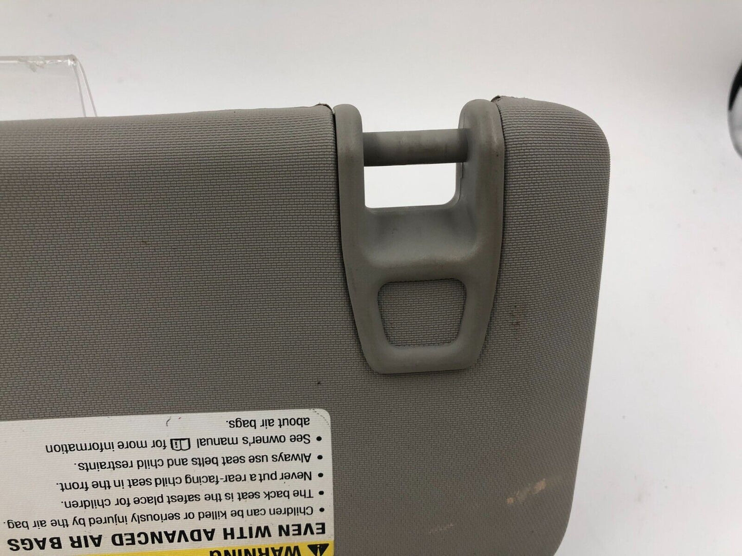 2011-2016 Chevrolet Cruze Passenger Sun Visor Sunvisor Gray OEM B02B45038