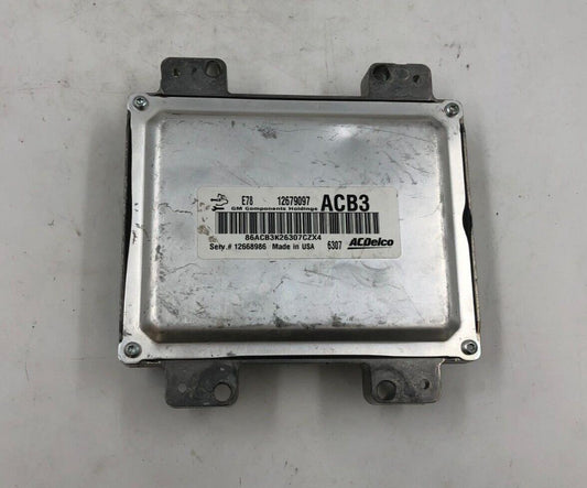 2017-2019 Buick Encore Engine Control Module Unit ECU ECM OEM E01B19055