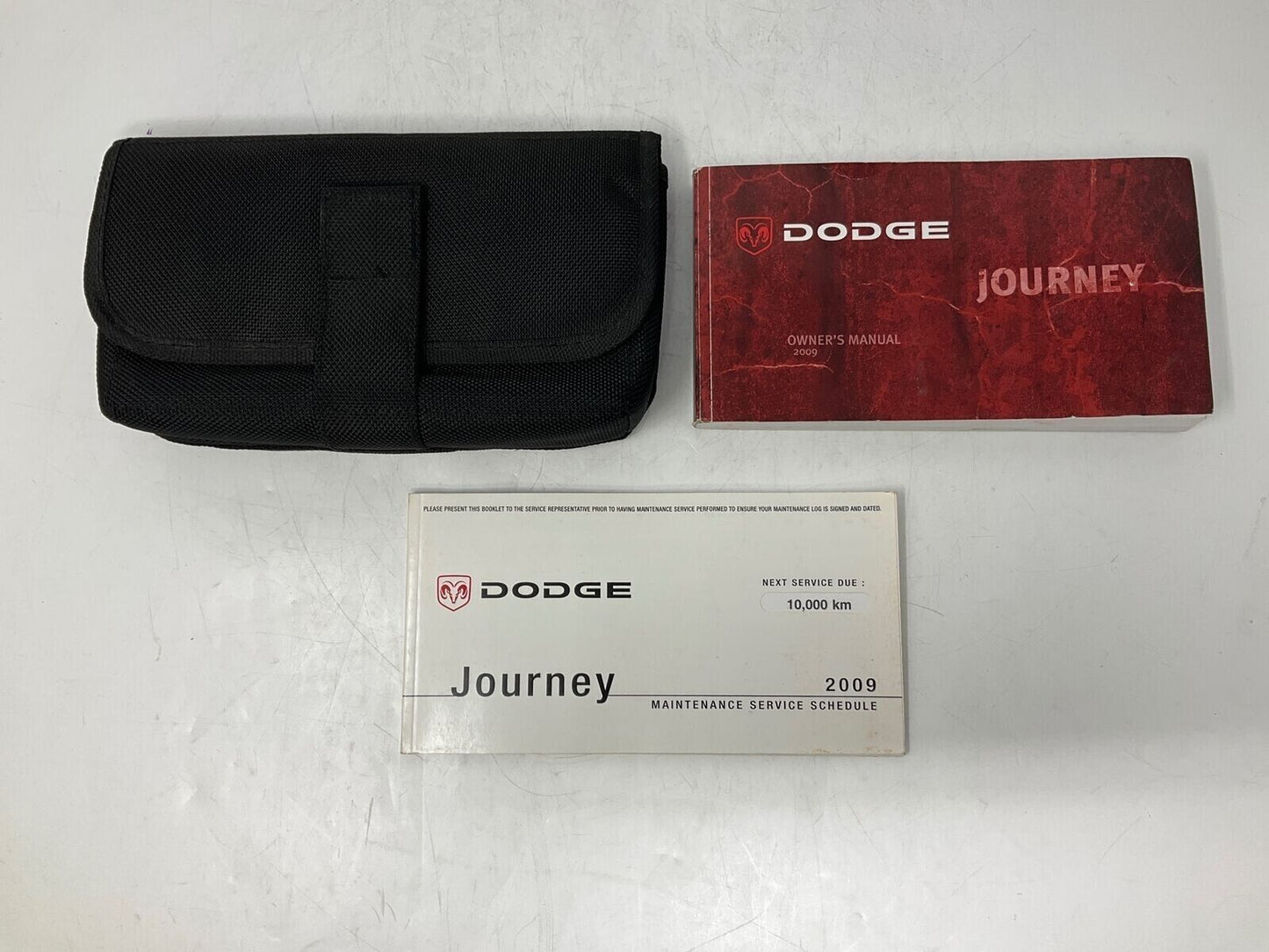 2009 Dodge Journey Owners Manual Handbook Set with Case OEM A04B24033