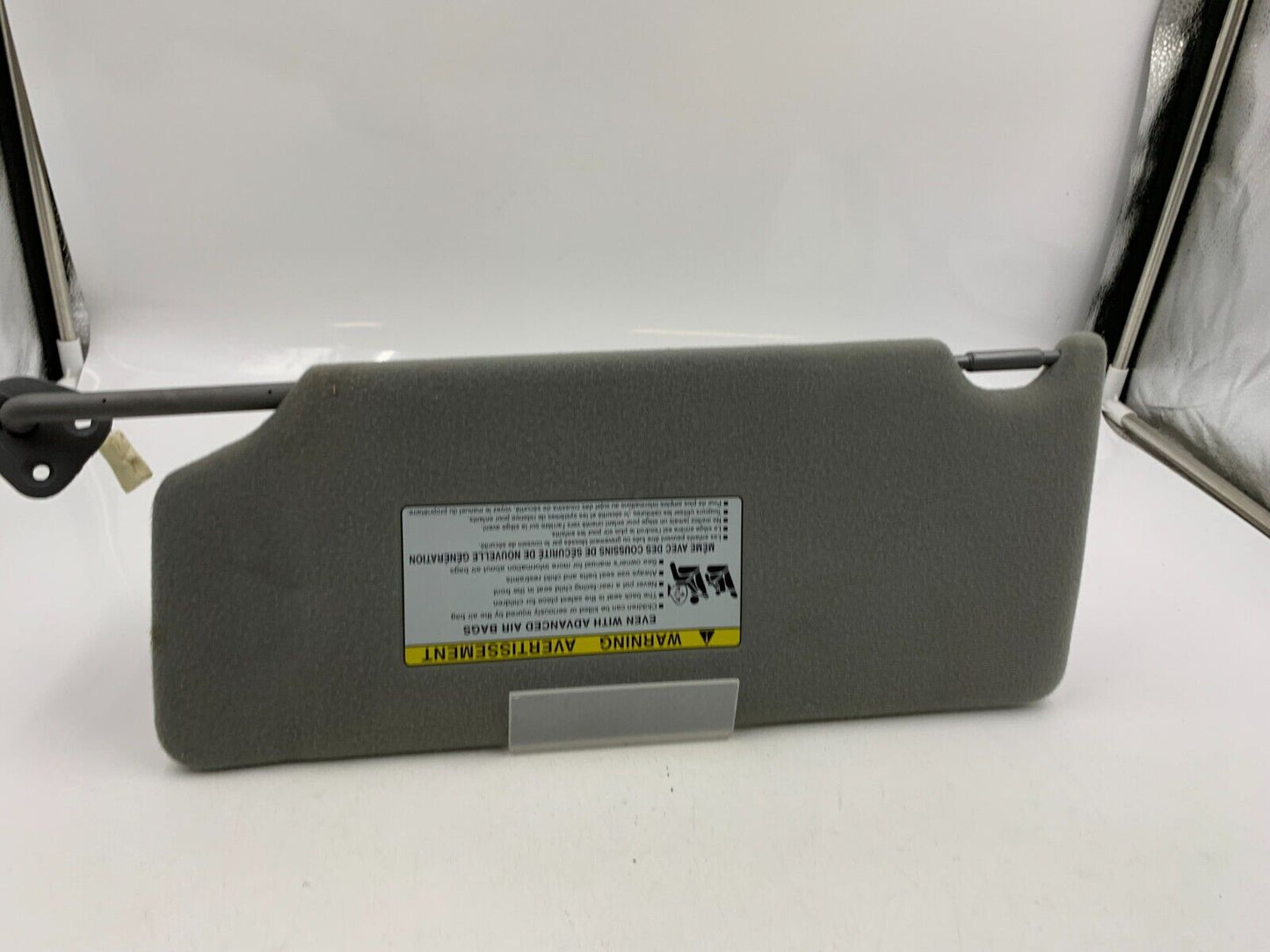 2005-2012 Toyota Avalon Passenger Sun Visor Sunvisor Gray OEM F03B36063