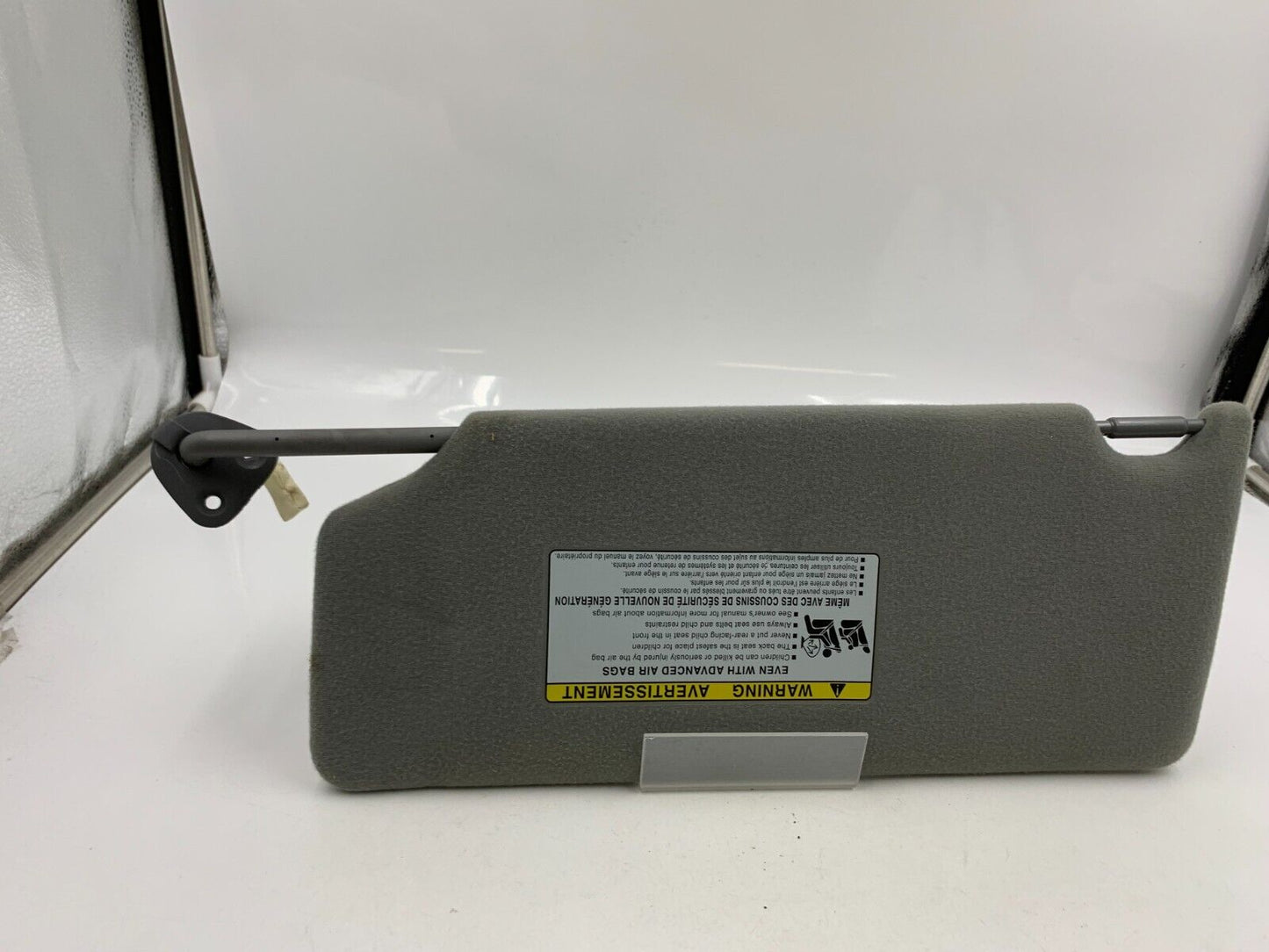 2005-2012 Toyota Avalon Passenger Sun Visor Sunvisor Gray OEM F03B36063