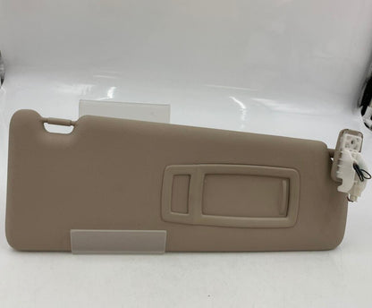 2012-2018 BMW 328i Passenger Sun Visor Sunvisor Beige OEM Illumination F02B49053